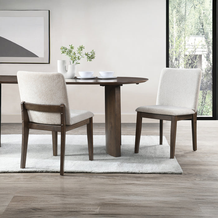 Kody Upholstered Dining Chair (2 Per Carton)-Cream