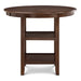 Amy 5 Pc 42" Round Counter Dining Set-Cherry