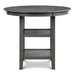 Amy 5 Pc 42" Round Counter Dining Set-Gray