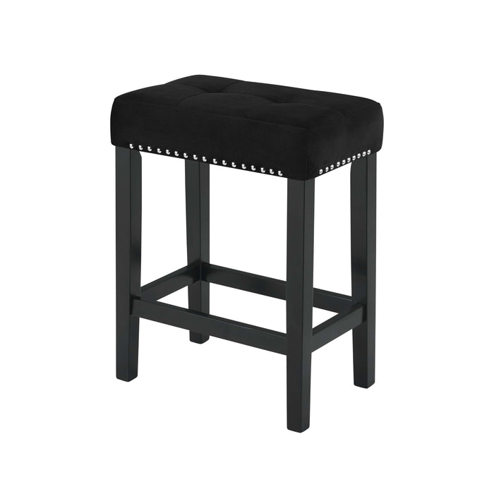 Celeste Theater Bar Table W/ 3 Stools-Black