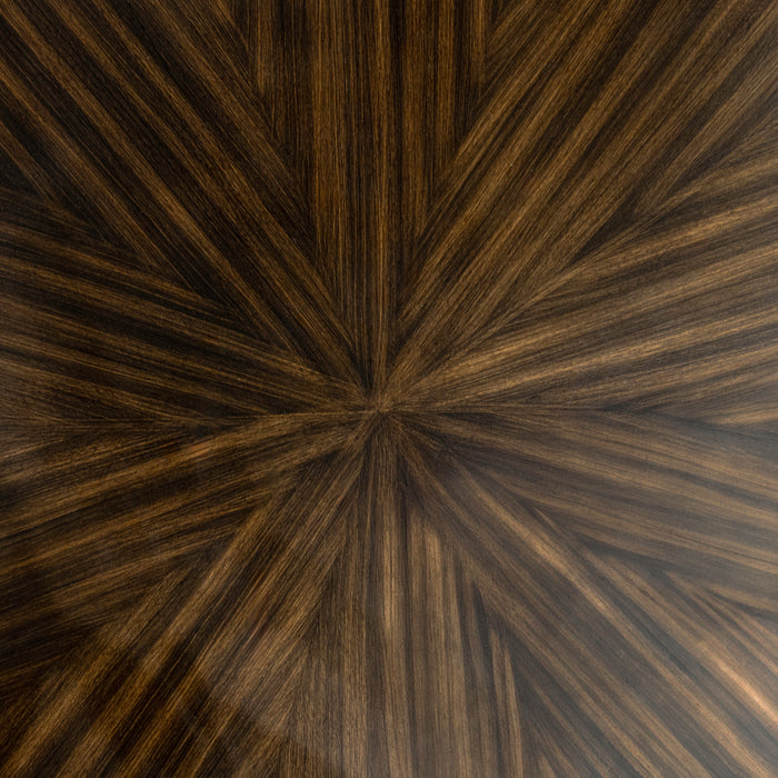 Chestnut Ridge 47" Round Table-Brown