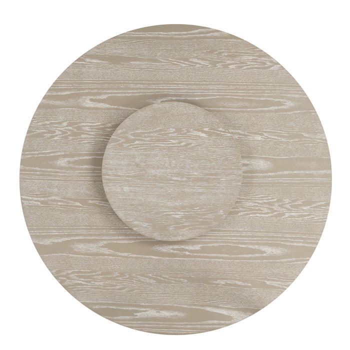 Gwendolyn Round Dining Table Base-Cerused Taupe