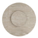 Gwendolyn Round Dining Table Top & Lazy Susan-Cerused Taupe