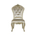 Monique Side Chair (2/Ctn)-Champagne