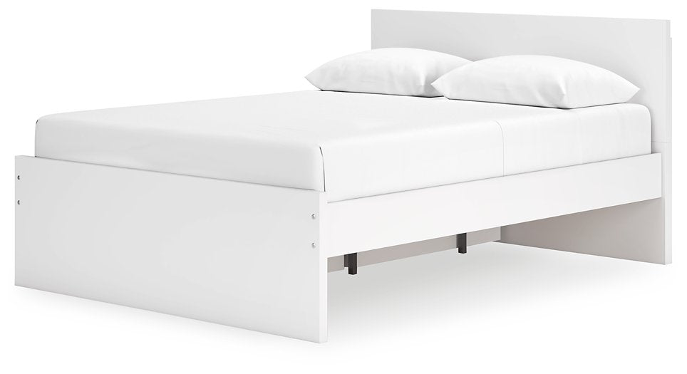 Onita Panel Bed with 1 Side Storage