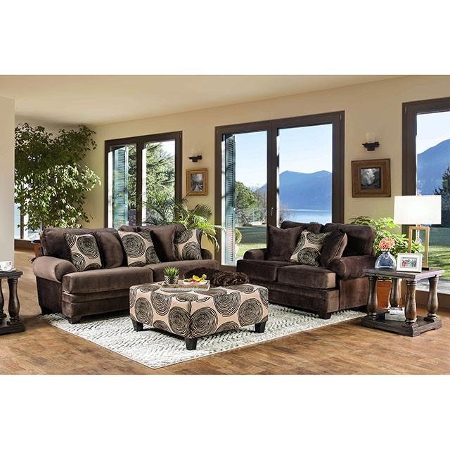 Bonaventura Brown Love Seat image