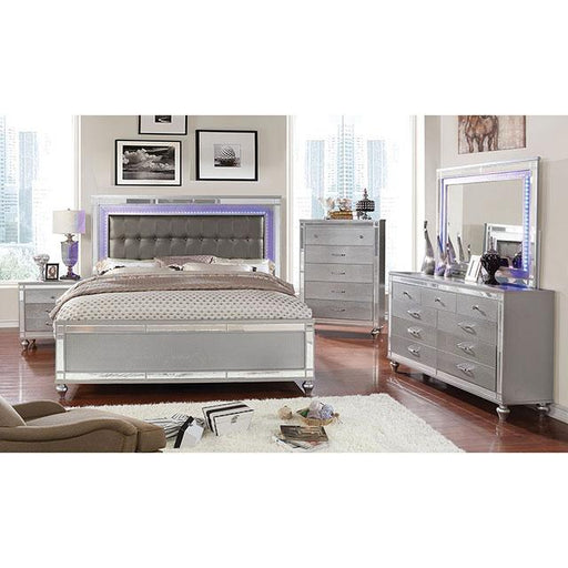 Brachium Silver Queen Bed image