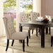 Sania I Antique Black 72" Dining Table image