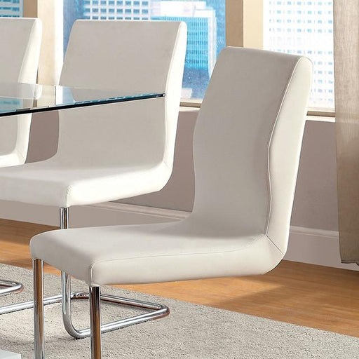 LODIA I White Side Chair image