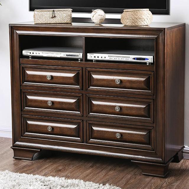 Brandt Brown Cherry Media Chest