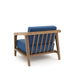 Bali Club Chair (Two Per Carton) -Dark Blue