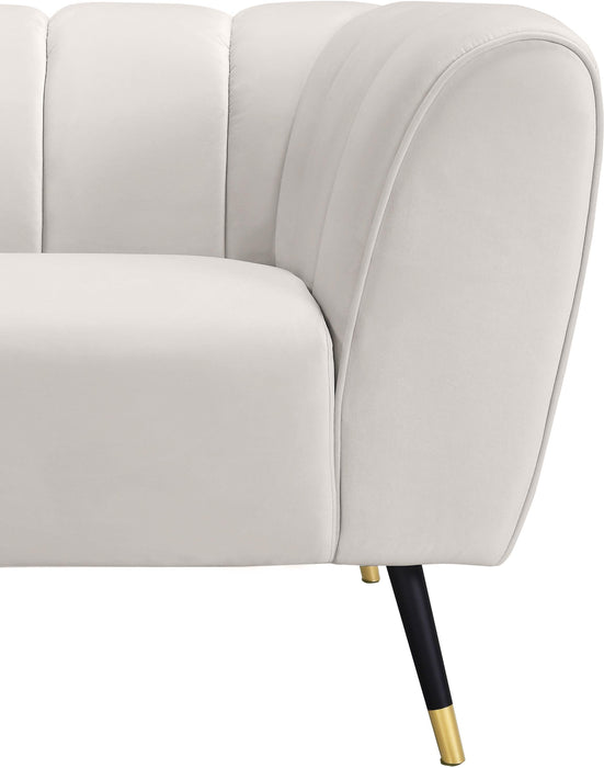 Beaumont Cream Velvet Chair