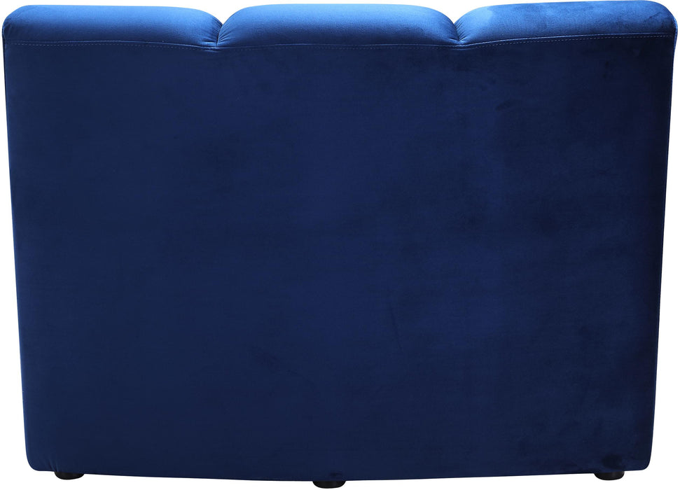 Infinity Navy Velvet Modular Chair