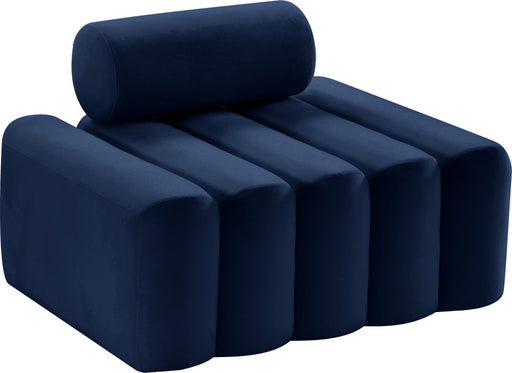 Melody Navy Velvet Chair image