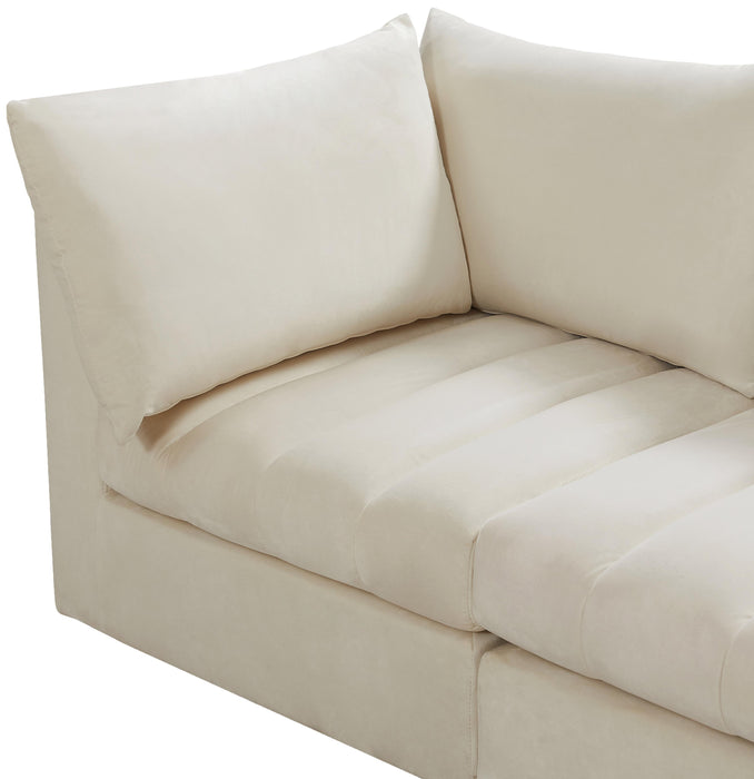 Jacob Cream Velvet Modular Sofa