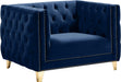 Michelle Navy Velvet Chair image