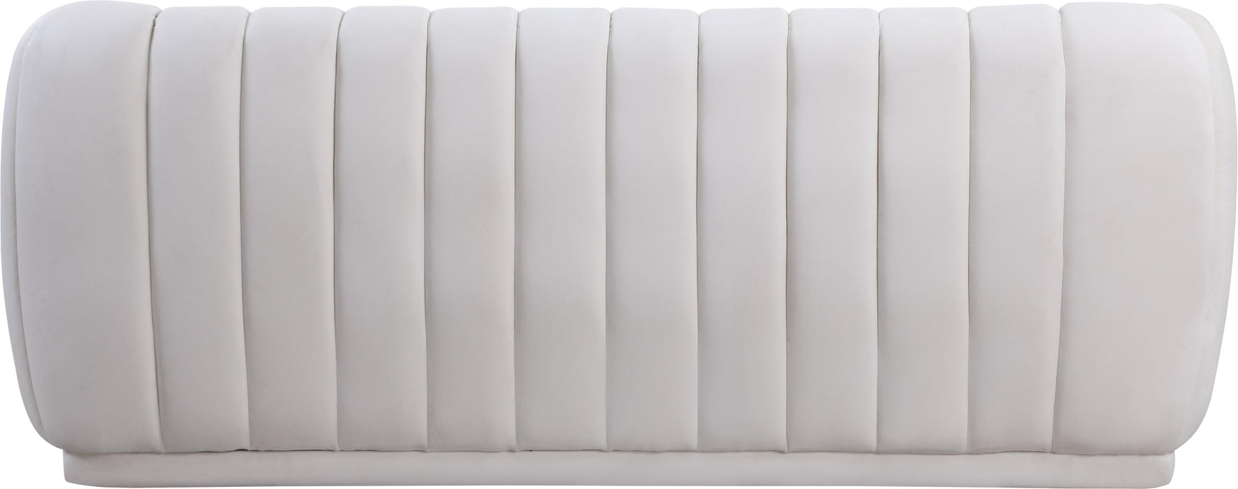 Dixie Cream Velvet Sofa