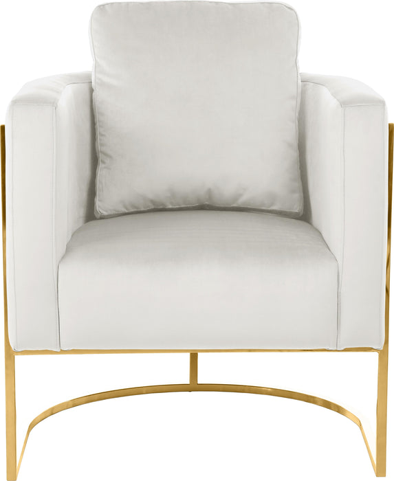 Casa Cream Velvet Chair