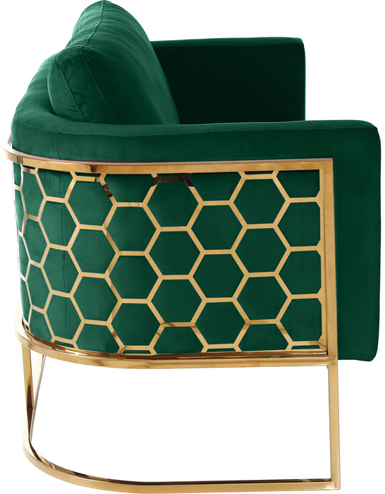 Casa Green Velvet Sofa