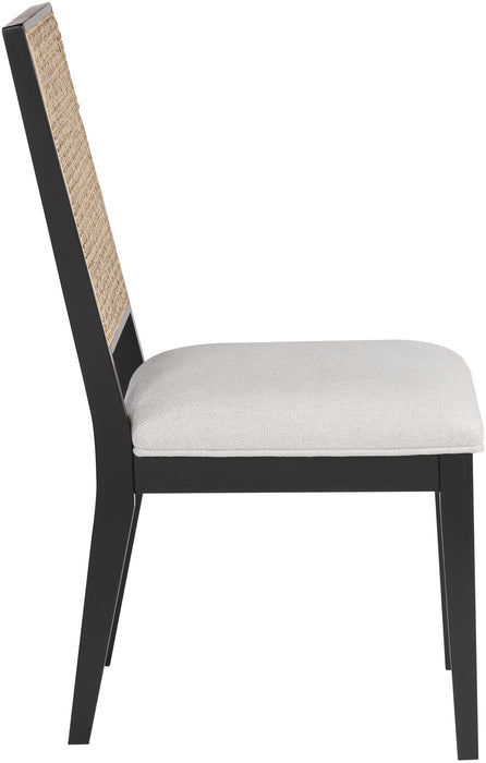 Lucid Black Velvet Dining Chair