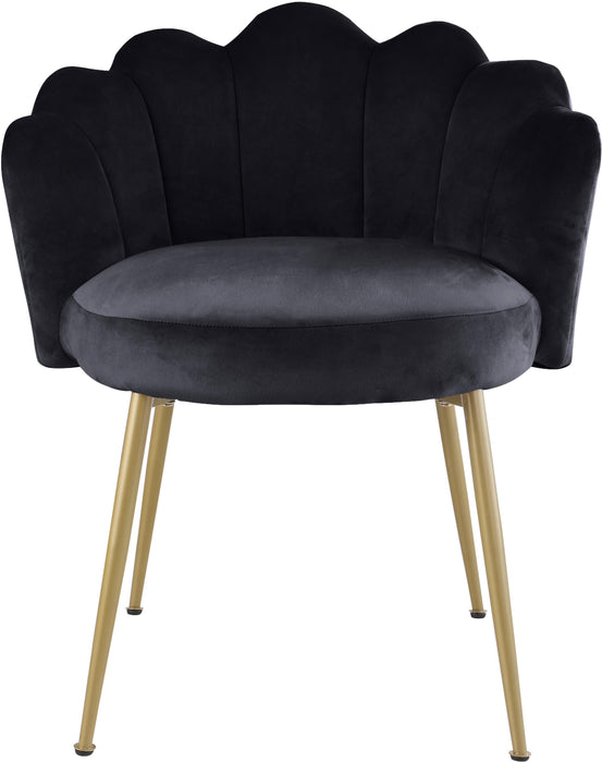 Claire Black Velvet Dining Chair