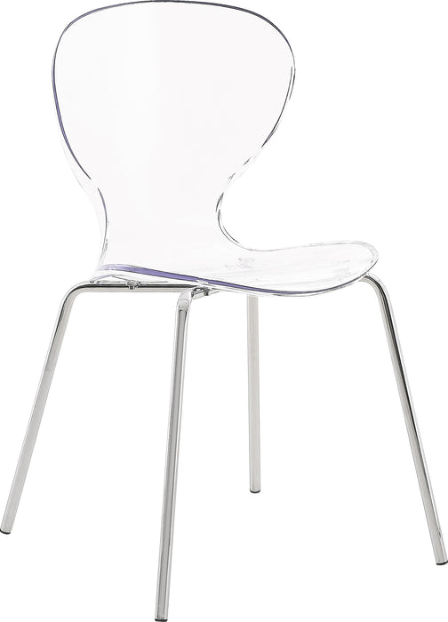 Clarion Chrome Dining Chair