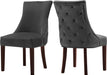 Hannah Grey Velvet Dining Chair image