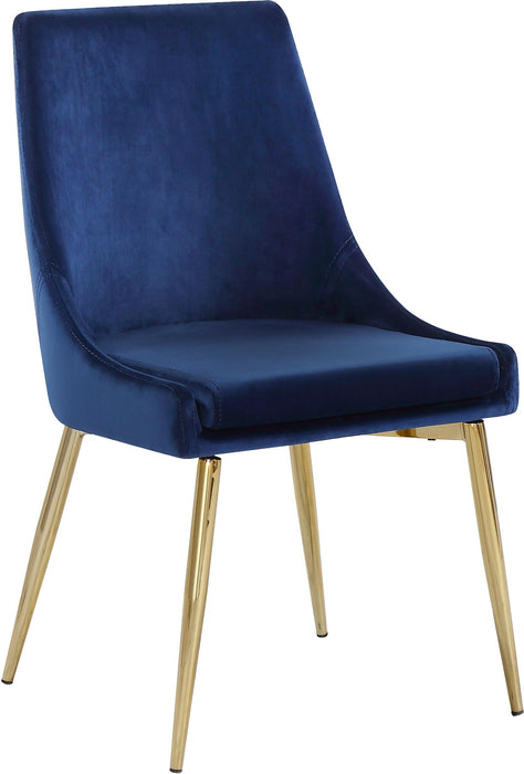 Karina Navy Velvet Dining Chair