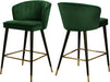 Cassie Green Velvet Stool image