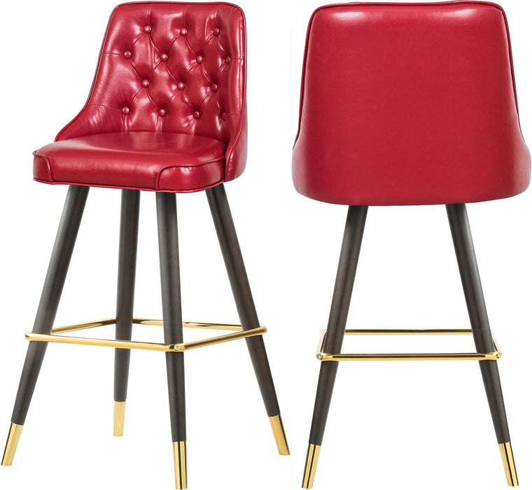 Portnoy Red Faux Leather Counter/Bar Stool image