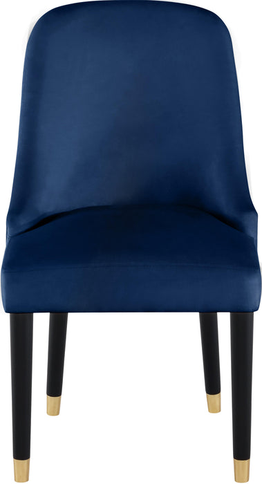 Omni Navy Velvet Dining Chair