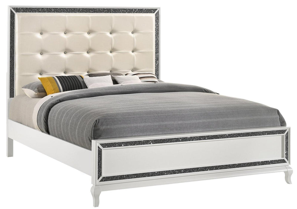 New Classic Furniture Park Imperial King Bed in White