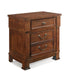 New Classic Furniture Providence 3 Drawer Nightstand in Dark Oak image