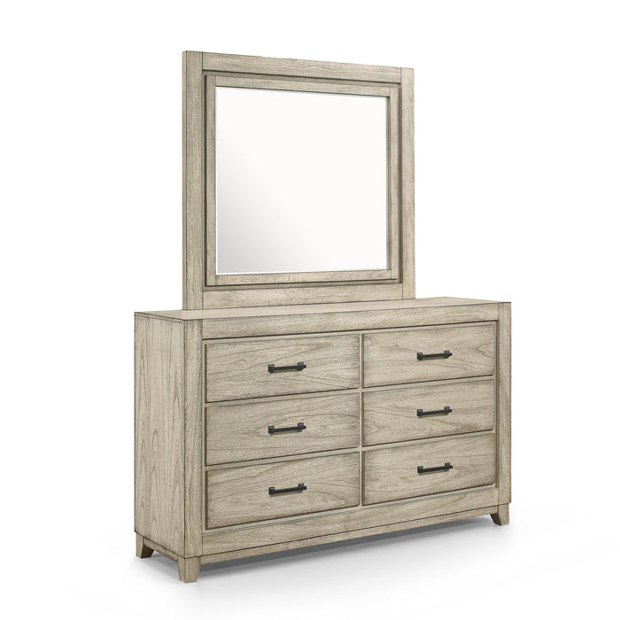 ASHLAND DRESSER-RUSTIC WHITE