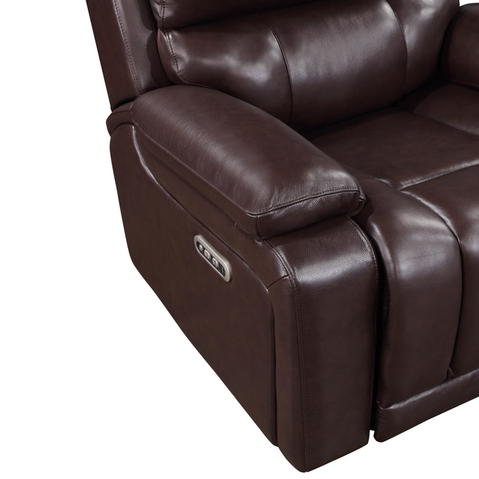 CICERO RECLINING SOFA-BROWN