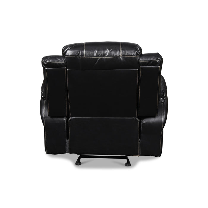 FLYNN GLIDER RECLINER-BLACK