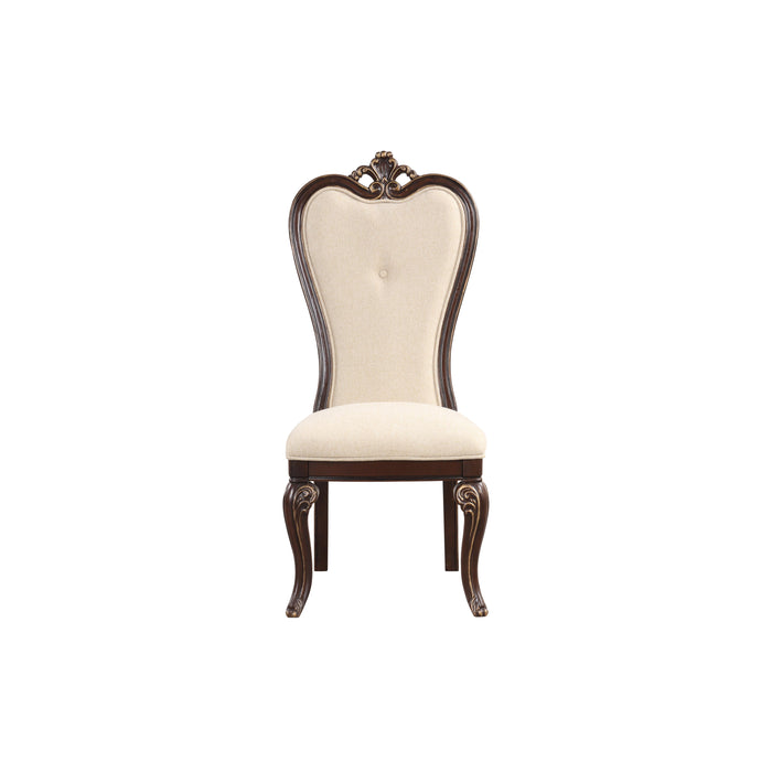 MONTECITO SIDE CHAIR-CHERRY (2 PER CARTON)
