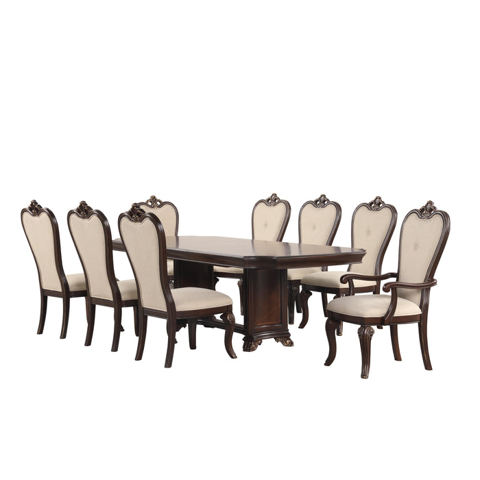 MONTECITO SIDE CHAIR-CHERRY (2 PER CARTON)