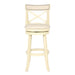 York 29" Bar Stool-White
