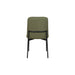 Erik Side Chair W/ Black Metal Frame -Green (2 Per Carton)