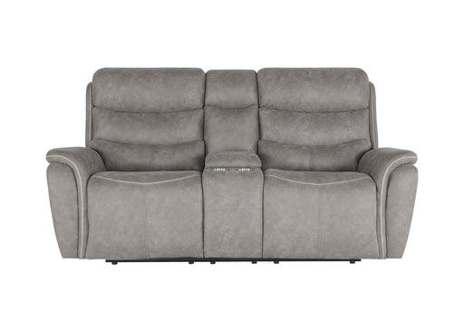 Kamari Console Loveseat W/Pwr Hr & Fr-Gray