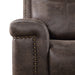 Quade Sofa W/Dual Recliner-Mocha
