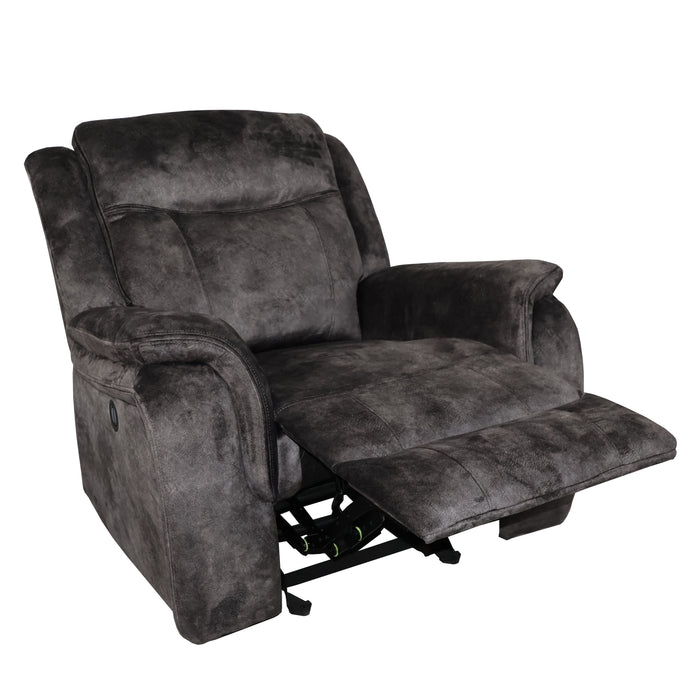Park City Glider Recliner W/Pwr Fr-Slate