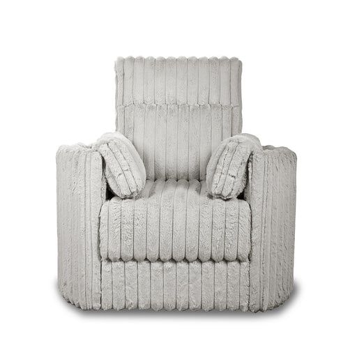 Embrace Swivel Accent Chair-Gray