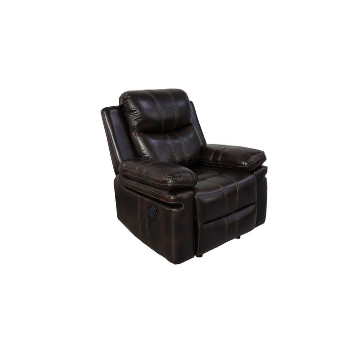Kellen Glider Recliner W/Pwr Fr-Brown