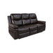 Kellen Sofa W/ Drop Down Tray & Pwr Fr-Brown