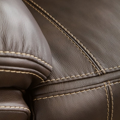 Dunleith Power Reclining Loveseat with Console
