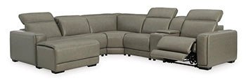 Correze Power Reclining Sectional with Chaise