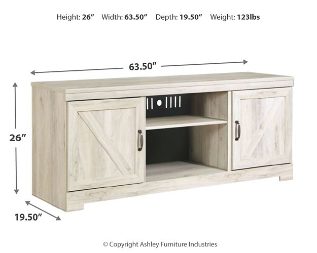 Bellaby 63" TV Stand with Electric Fireplace