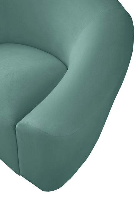Riley Mint Velvet Loveseat